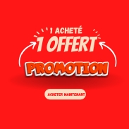 1 acheté 1 acheté